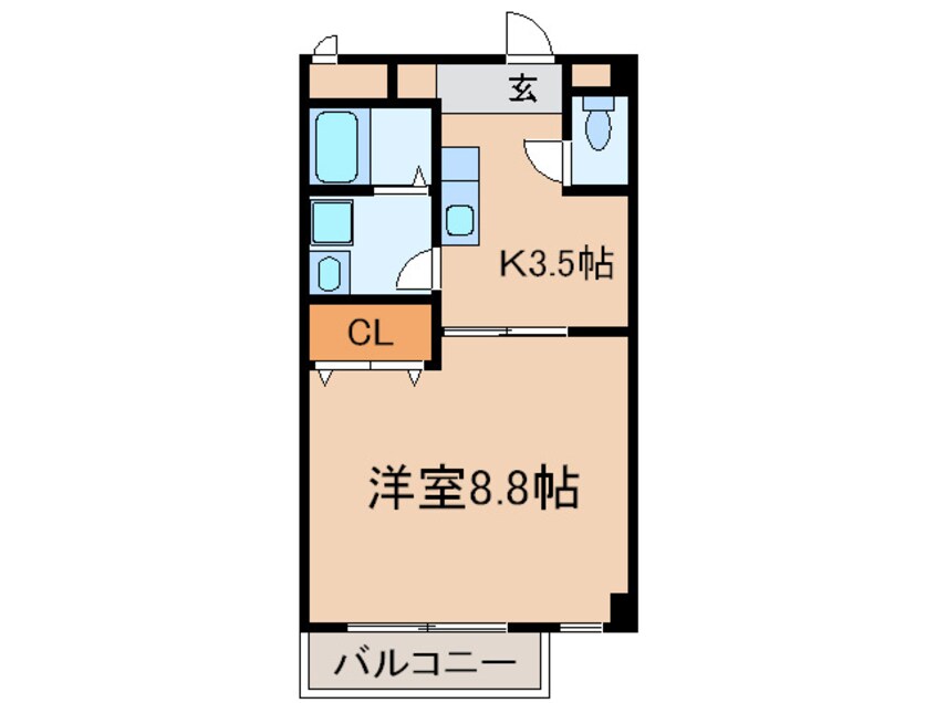間取図 クレールi