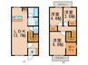 長久手ハイツクローバー南棟 3LDKの間取り