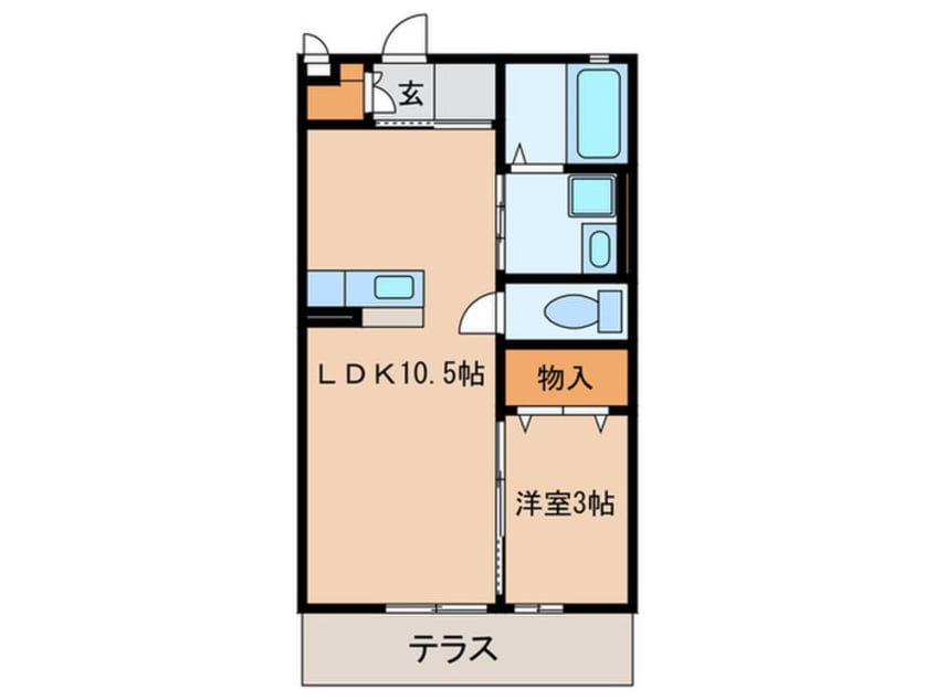 間取図 メゾンドール