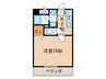 cherry suite 1Kの間取り