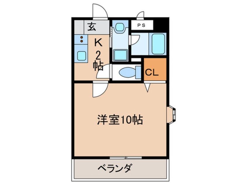 間取図 cherry suite