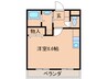 サンシャイン有松 1Rの間取り