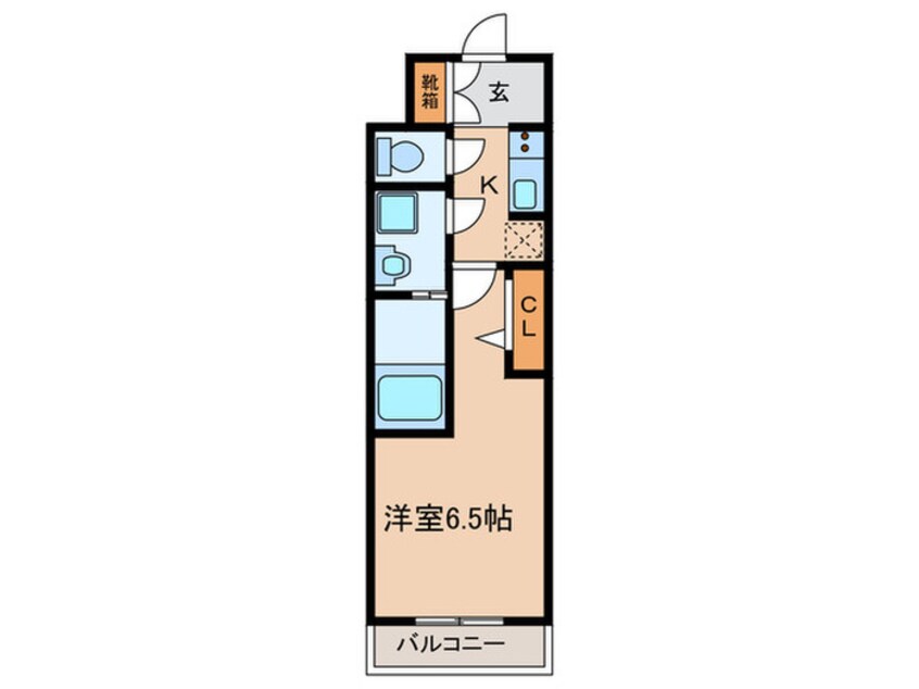 間取図 S-RESIDENCE今池駅前