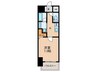 S-RESIDENCE今池駅前 1Kの間取り