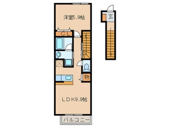 間取図 エトワ－ルＭＡＲＵＮＯ