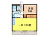 セピアコ－ト洲山 1LDKの間取り