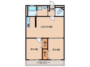 間取図 アム－ルＴＯＲＩＩ