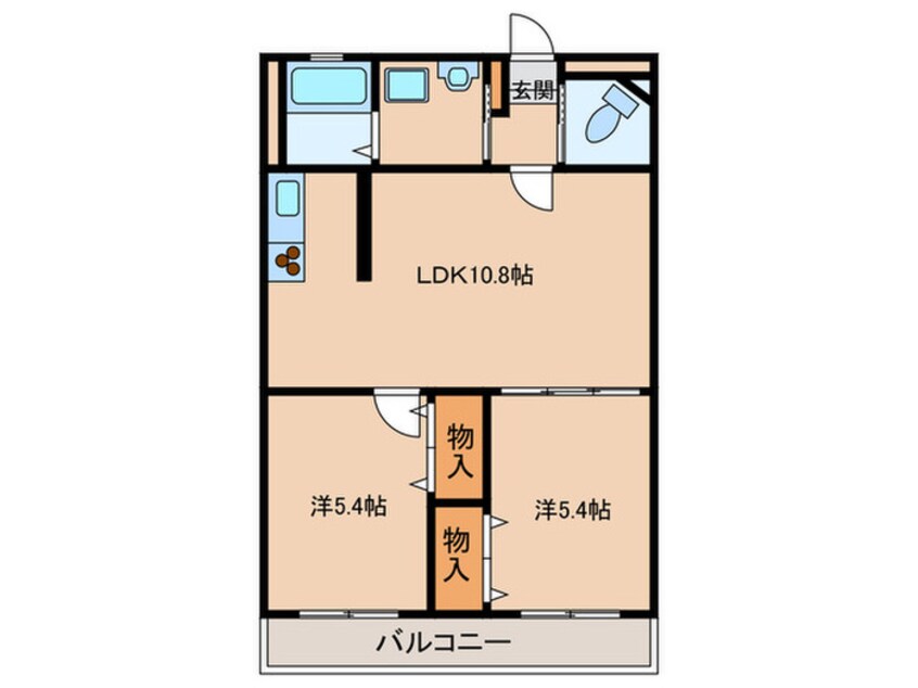 間取図 アム－ルＴＯＲＩＩ