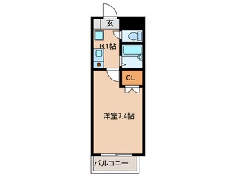 間取図 シェリ－メゾン