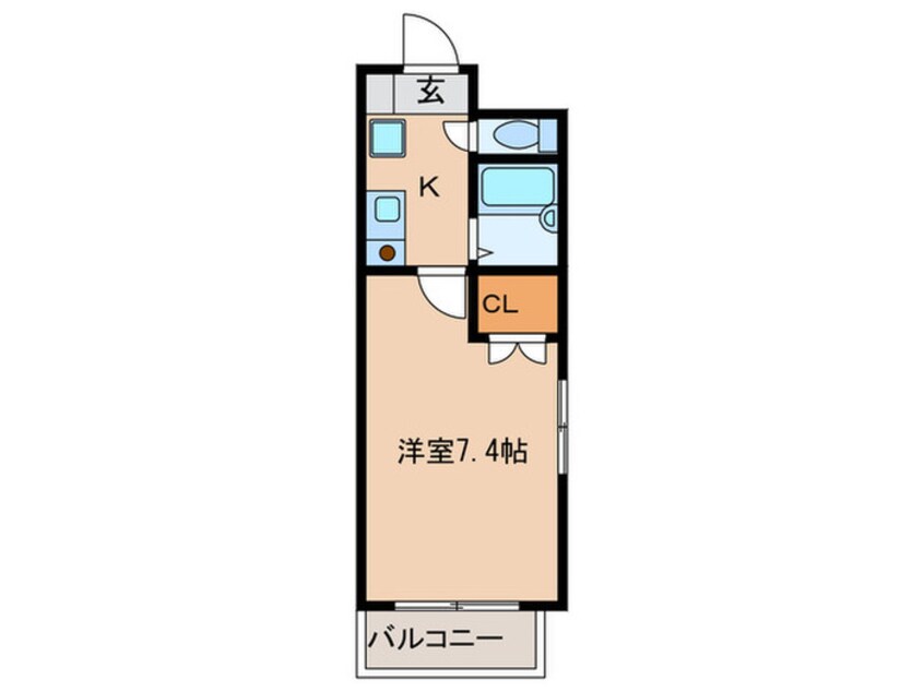 間取図 シェリ－メゾン