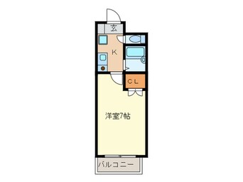 間取図 シェリ－メゾン