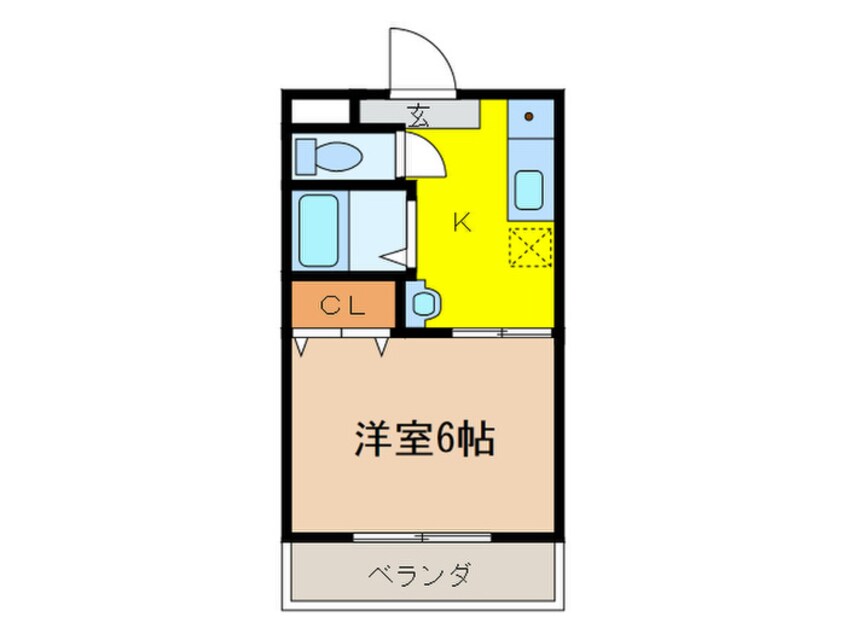 間取図 スタ－ハイツ笠寺