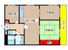 ユニーブル原央(1001) 3LDKの間取り