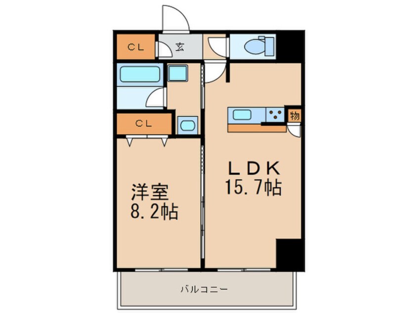 間取図 さくらHills NISHIKI Pla Re