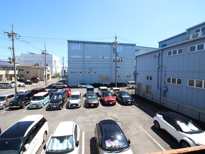 室内からの展望 若杉荘