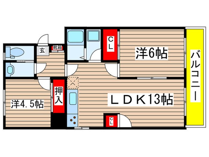 間取り図 第二桜山ハイツ