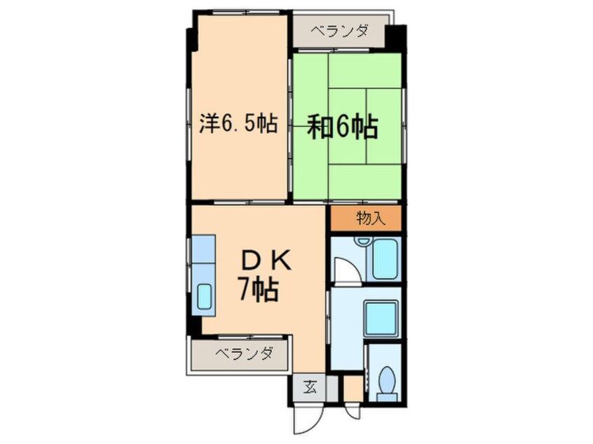 間取図 青木ビル