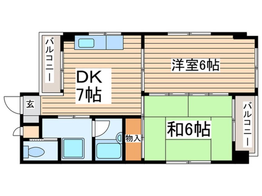 間取図 青木ビル