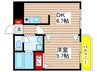 エミネンス石川橋 1DKの間取り