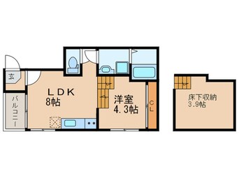 間取図 サンライト大曽根