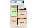 シャトー五才美の間取図