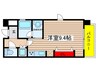 Mina葵 1Rの間取り