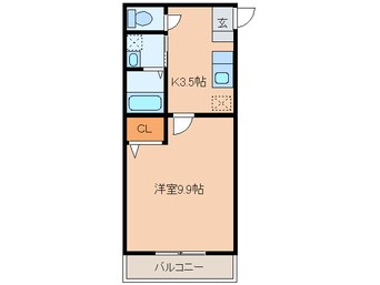 間取図 カサベルデ師勝