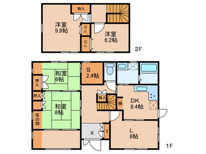 間取り図 千種区香流橋戸建