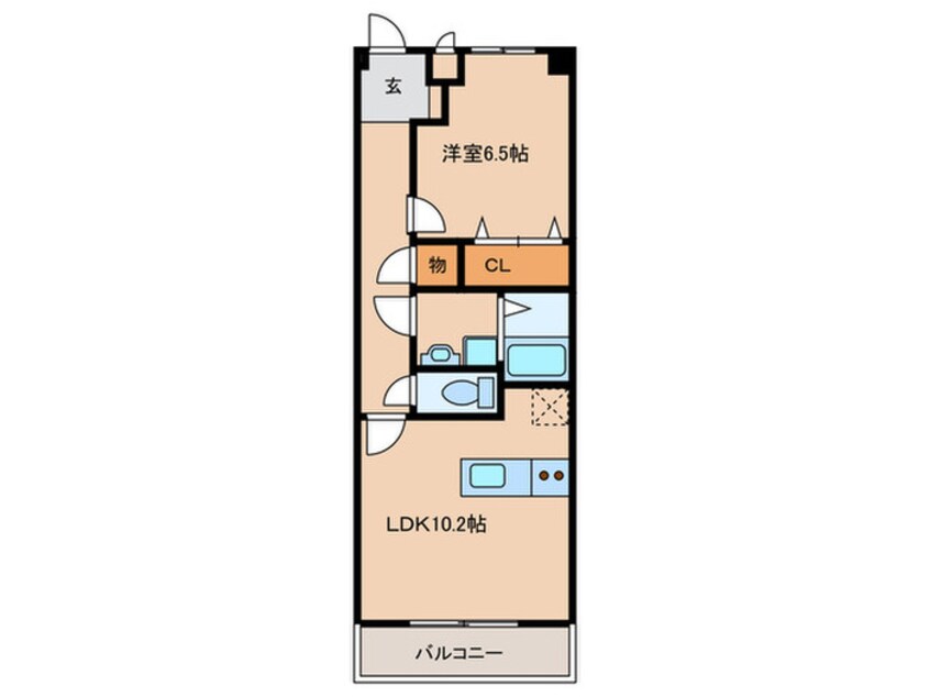 間取図 ジェルメ夢の森