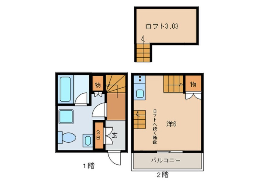 間取図 アースクエイク名港