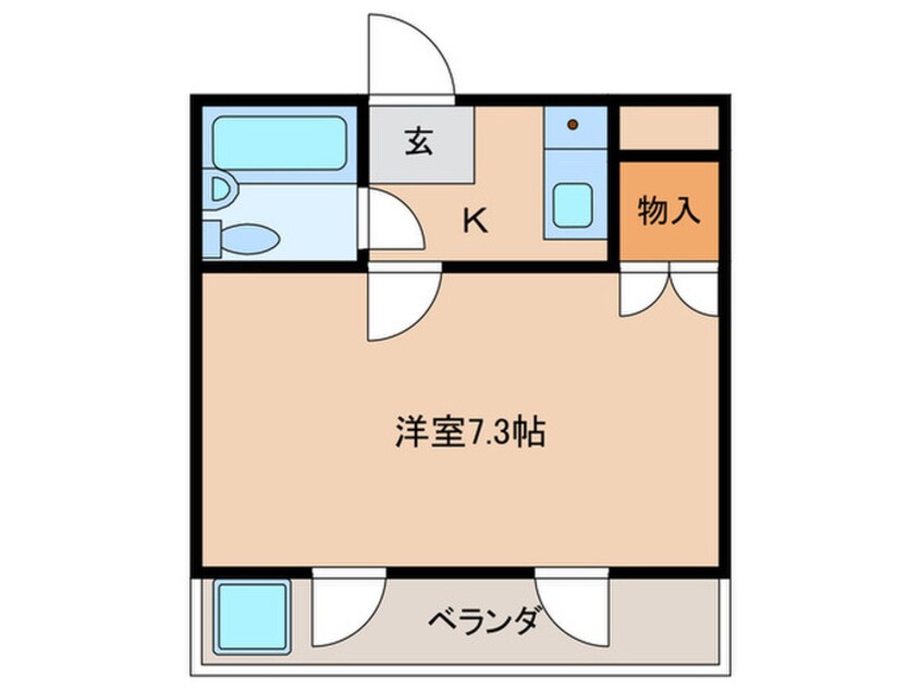 間取図 サンライト｀９１