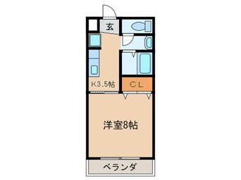 間取図 サ－プラスワン大島