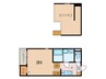アーク十番町 1Kの間取り