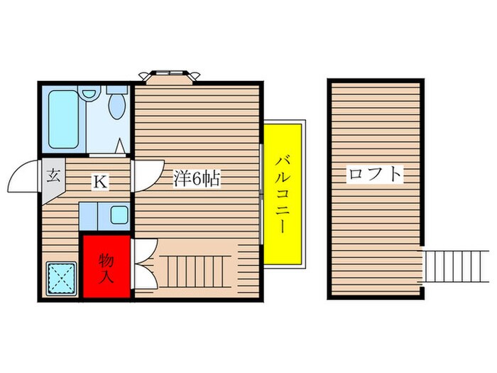 間取り図 マ・メゾン東海通