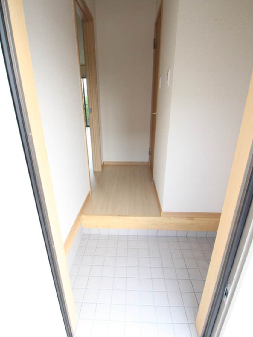 玄関 スクエア水里