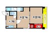 桂ビル 2Kの間取り