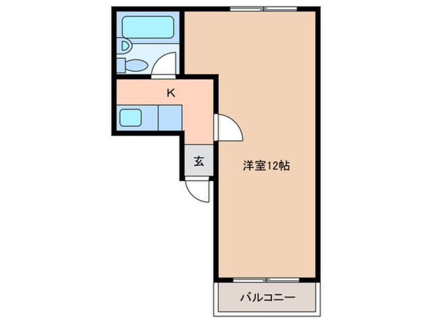 間取図 覚王山第一ビル