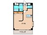 スカイコ－ト マ－ヴィアイ 1Rの間取り