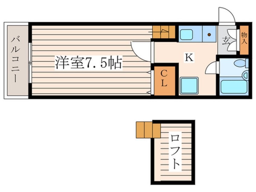 間取図 グランピア鶴里