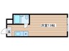 五番ビル 1Rの間取り