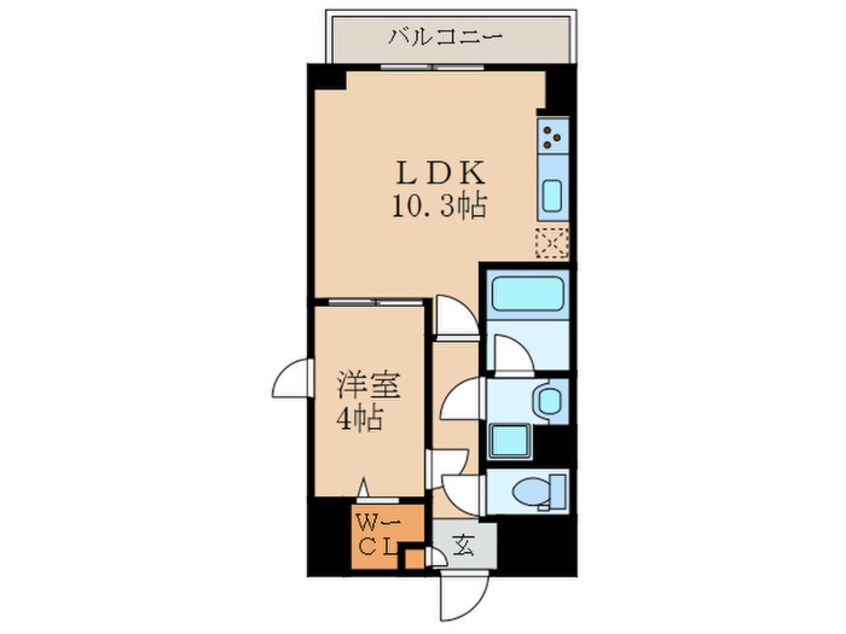 間取図 ルノンドームＡ