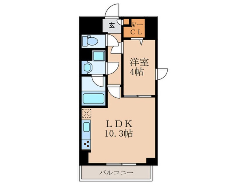 間取図 ルノンドームＡ