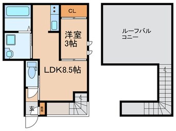 間取図 GRANDTIC Quon鳴海