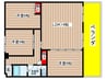 ラ・ベルサンテ 3LDKの間取り
