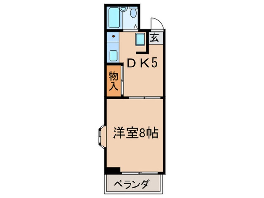 間取図 レオン　ド　杉山