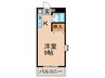 レオン　ド　杉山 1Kの間取り
