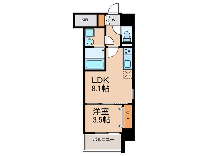 間取り図 リシュドール大須