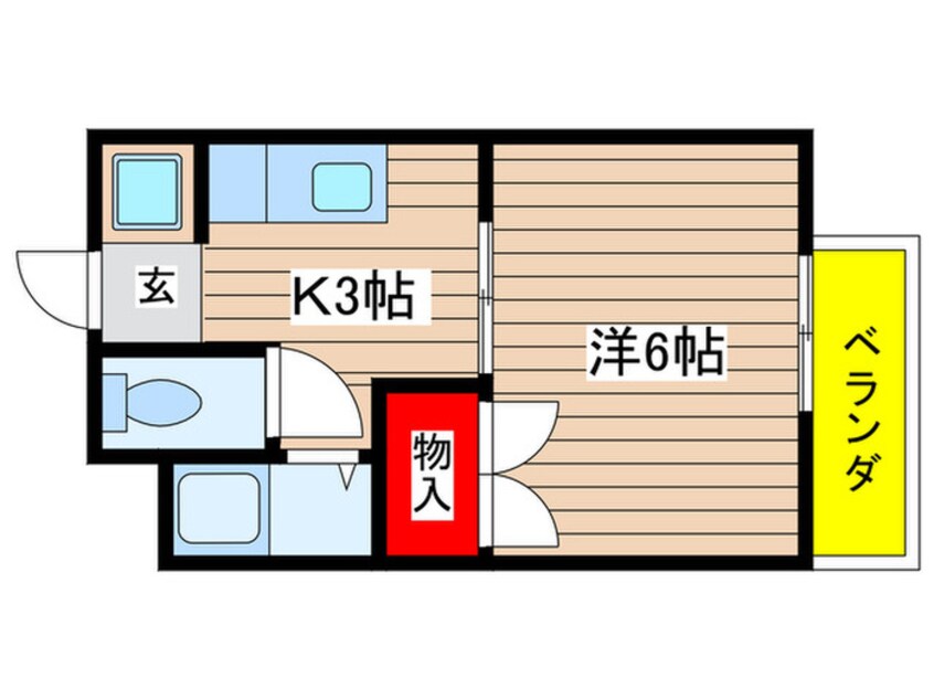 間取図 グランビーア表台