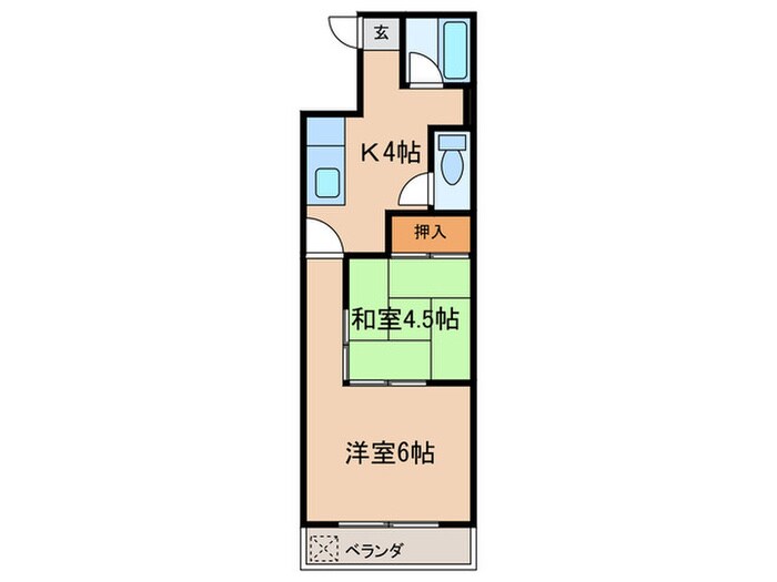 間取り図 新日ビル豊明マンション