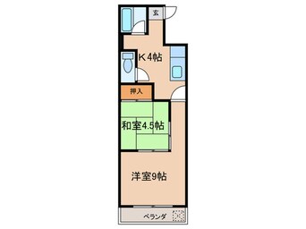 間取図 新日ビル豊明マンション